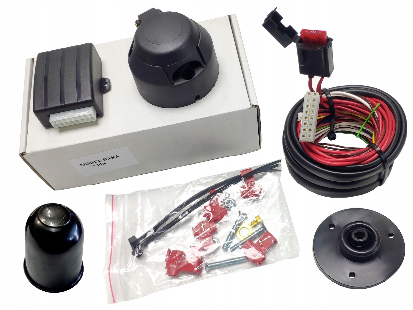 HAK HOLOWNICZY SEAT LEON 2II 1P1 Z MODUŁEM+7PIN13 Homologacja tak