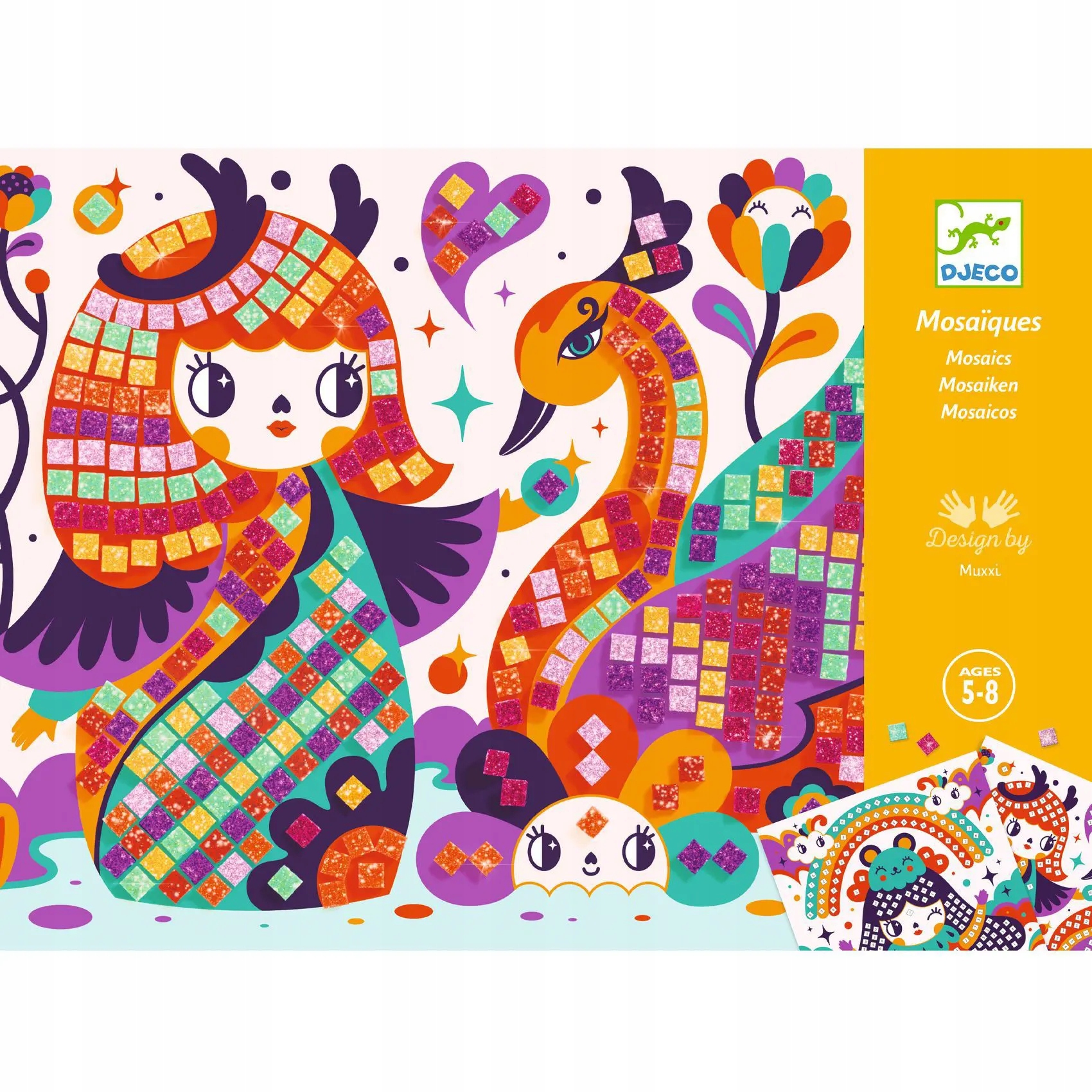 

Mozaiki Kokeshi Djeco