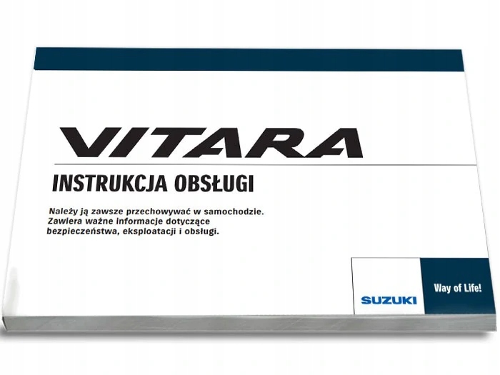 Suzuki Vitara 2015-2018+Radio Instrukcja Obsługi Polski