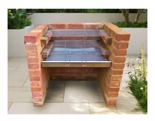 Ohniště Nerezové pro gril 75x50 cm, popelník, vložka pro zabudování.