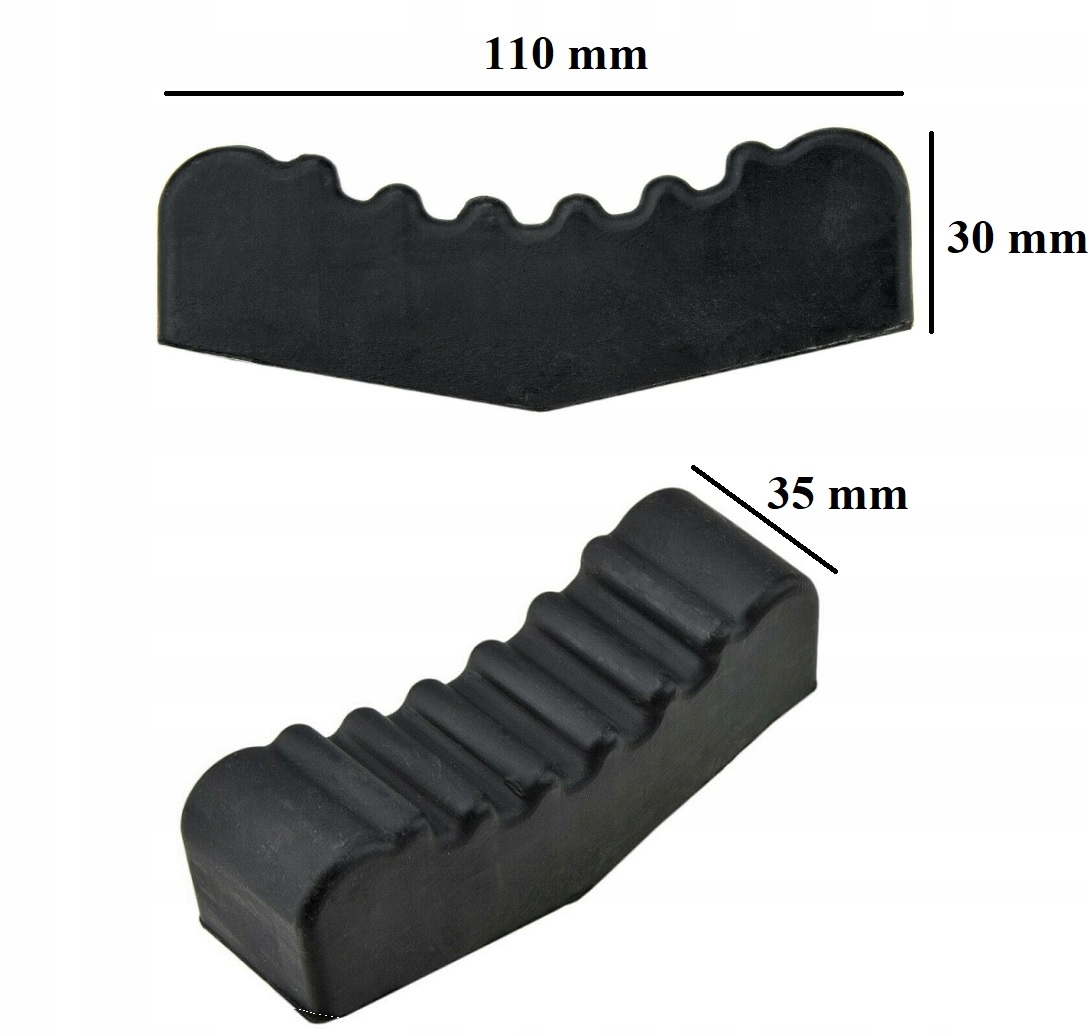 GUMY OCHRONNE NAKŁADKI GUMOWE 2SZT PODSTAWKI PODPORY KOBYŁKI NA KOBYŁKI 6T EAN (GTIN) 5902143916567