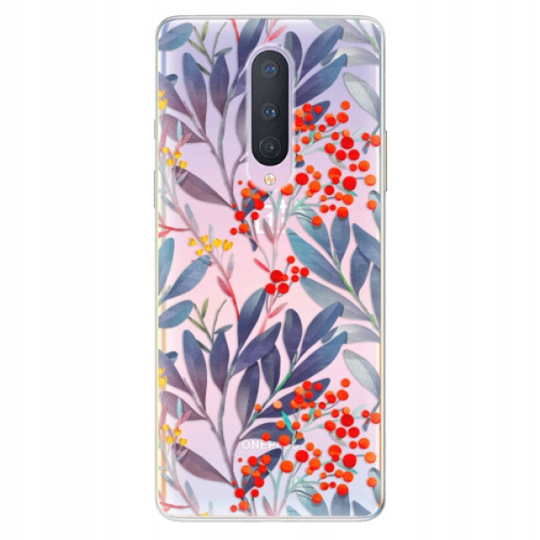 Silikonowe etui iSaprio Rowanberry do OnePlus 8