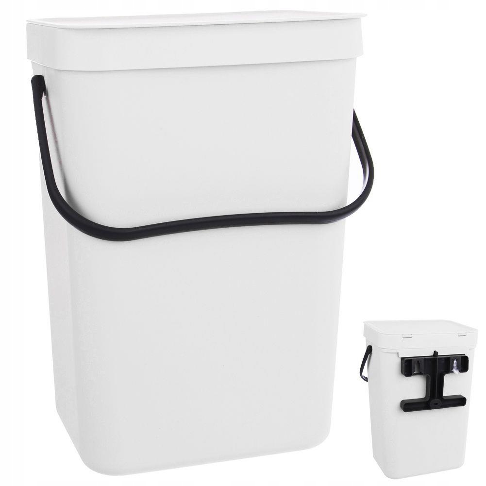 Levně Odpadkový koš plastový Orion 10 l bílý