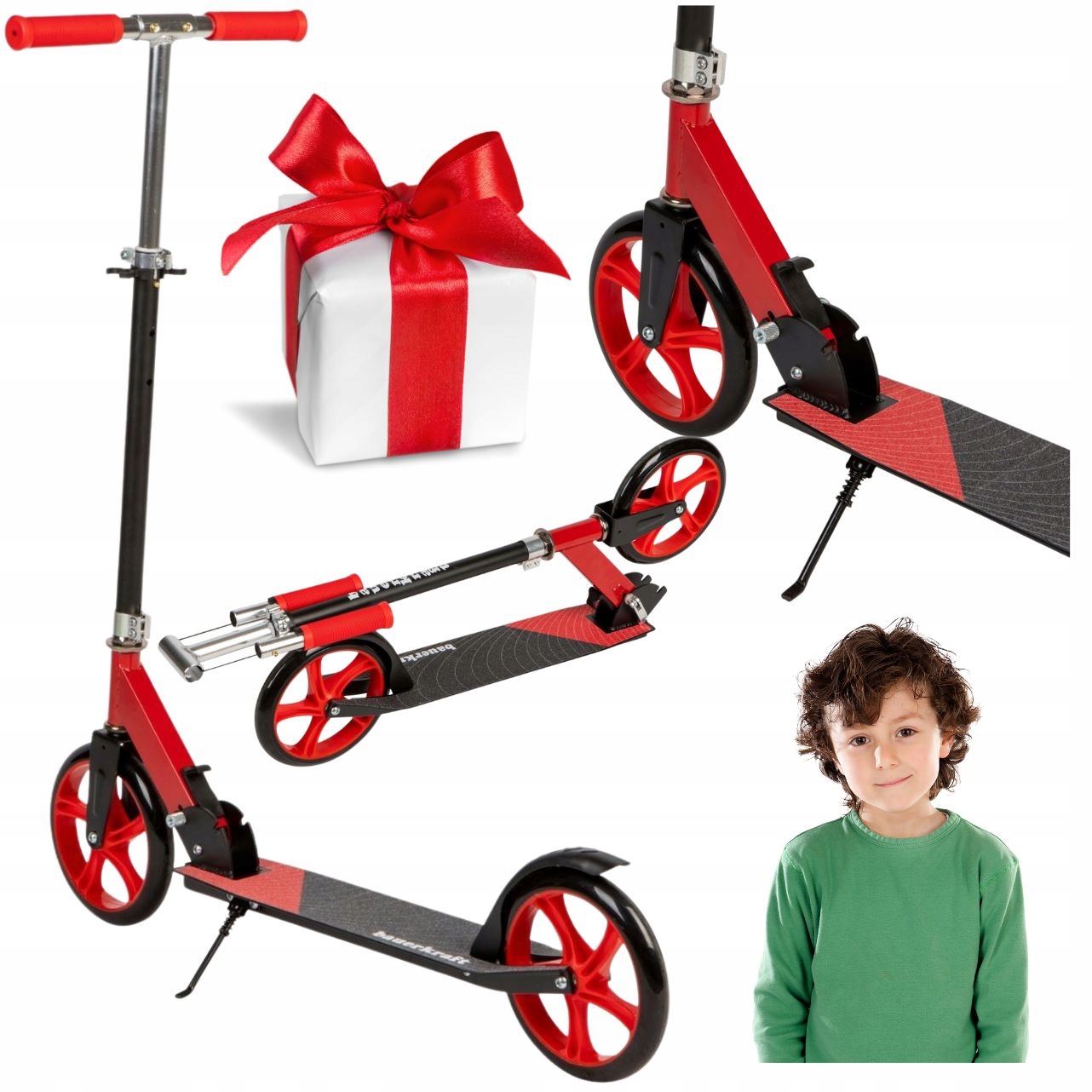 Hulajnoga Miejska Dla Dziecka Nastolatka Dzieci Regulacja Wysokości