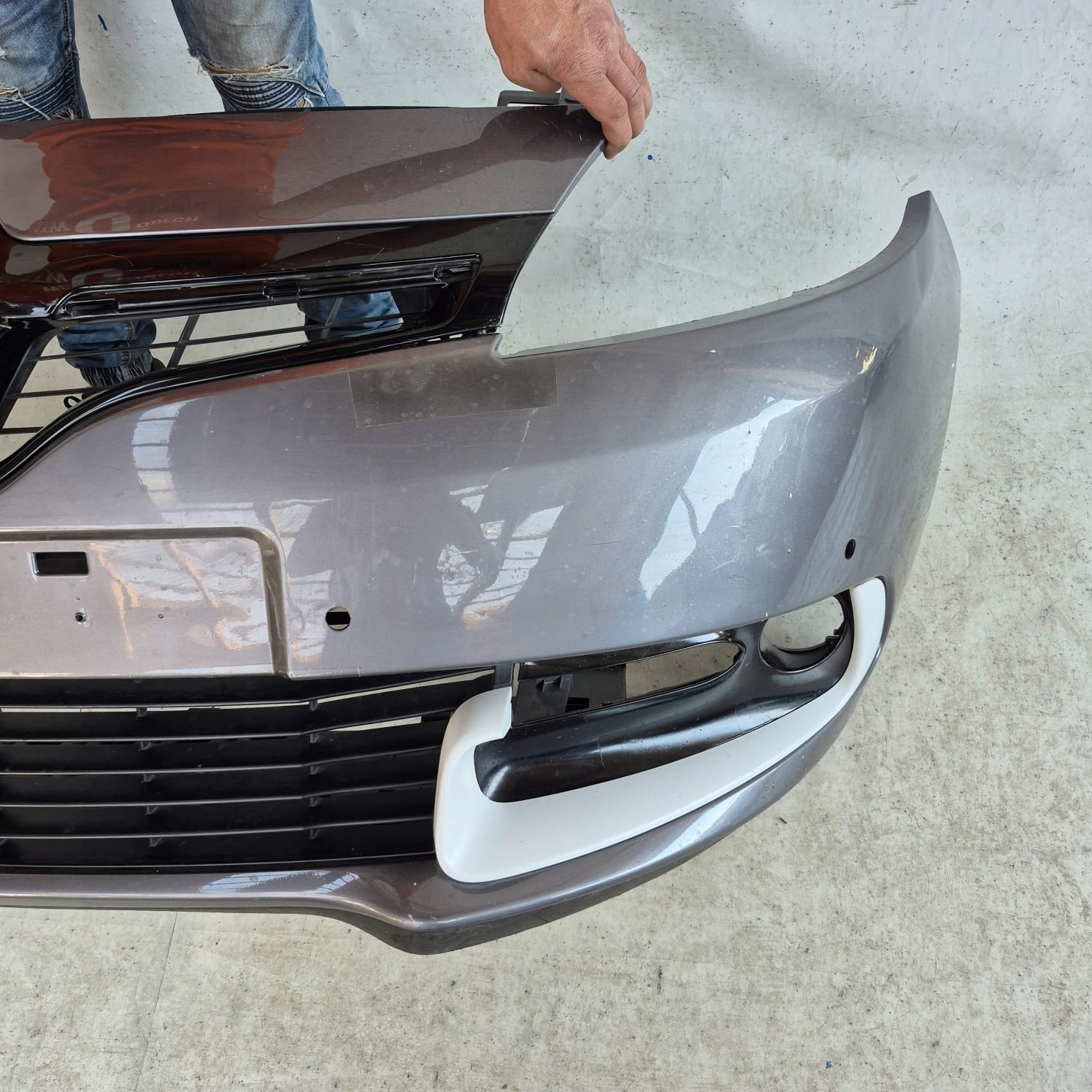 RENAULT SCENIC III 3 LIFT 13-16 bumper front front PDC