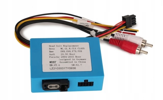 КОНВЕРТЕР ОПТИЧЕСКОГО ВОЛОКНА АНДРОИДА МЕРСЕДЕС БМВ ПОРШЕ