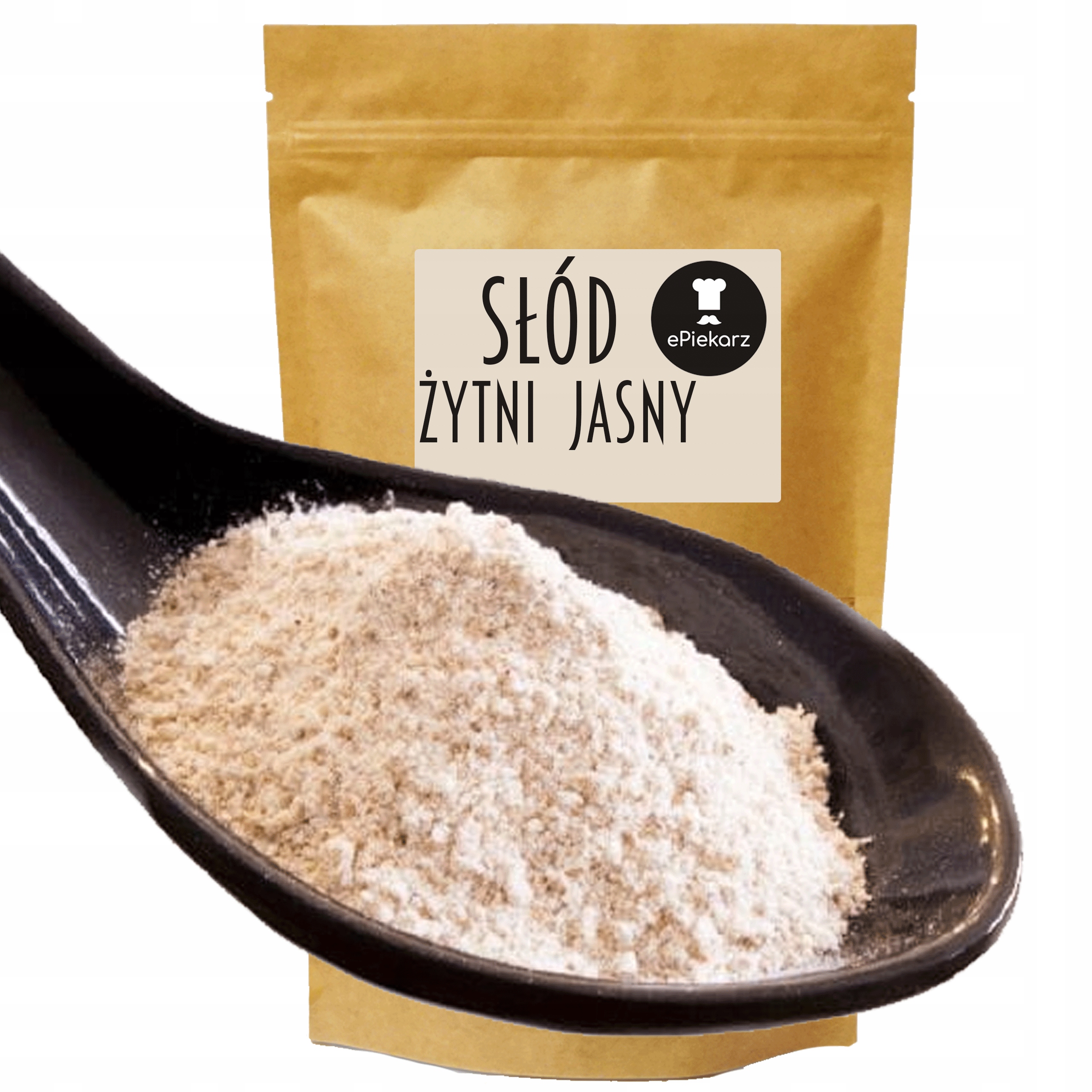 SŁÓD ŻYTNI JASNY MIELONY DO WYPIEKU CHLEBA DODATEK DO MĄKI ZAKWASU 500 g Kod producenta SLZYTAJ_500