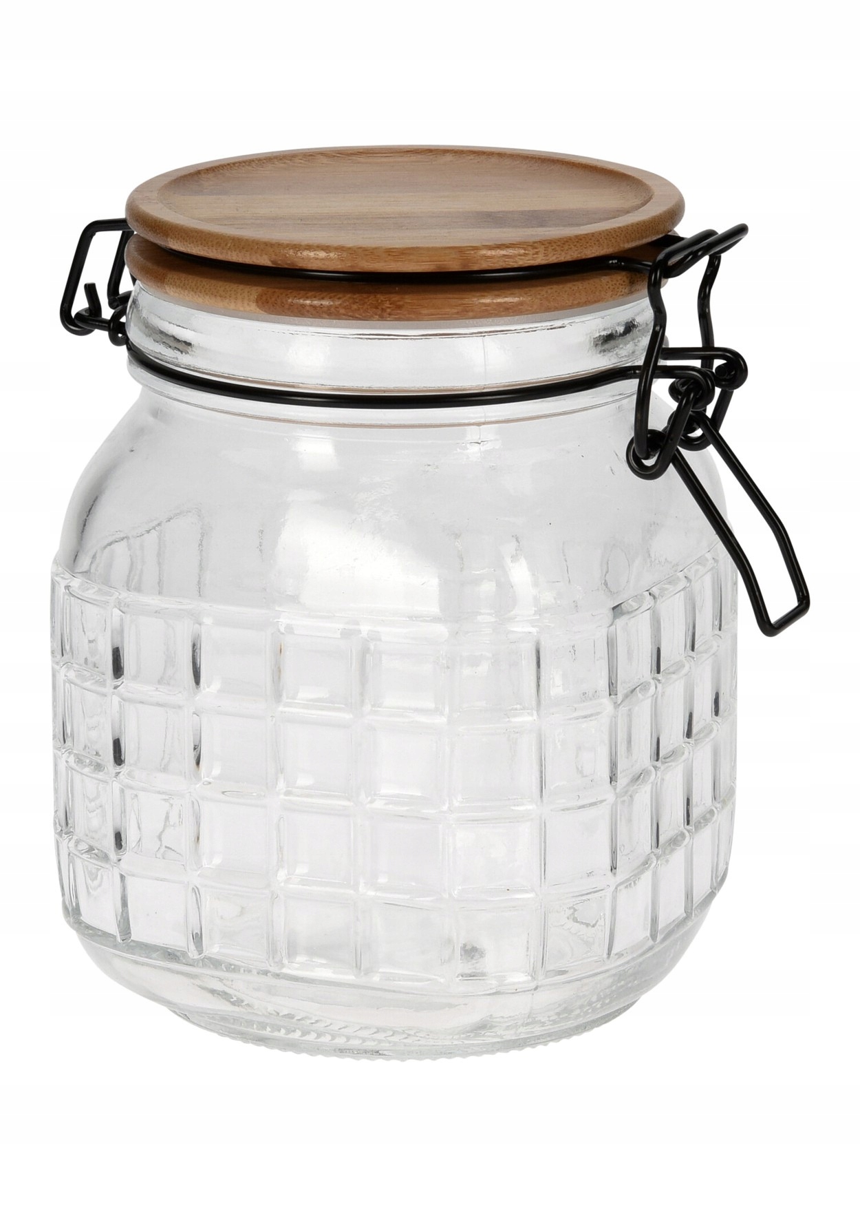 

Szklany pojemnik kuchenny zamykany słoik 1100ml