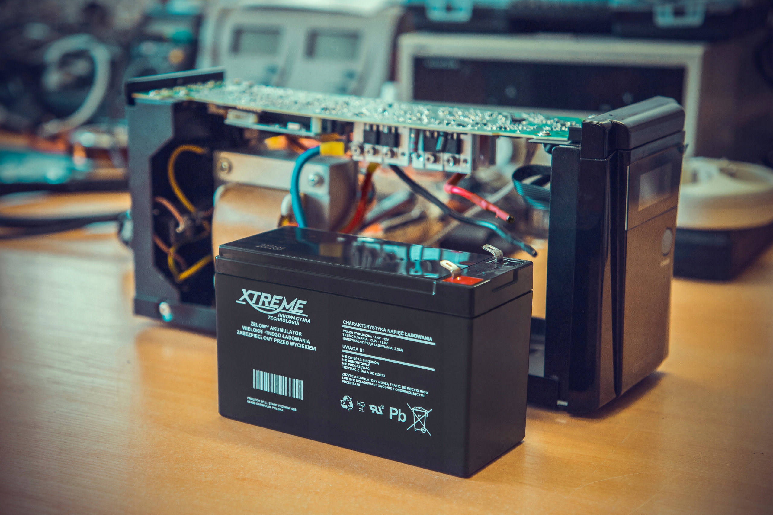 AKUMULATOR ŻELOWY 12V 7Ah UPS DO AUTKA ZABAWKI Producent Xtreme