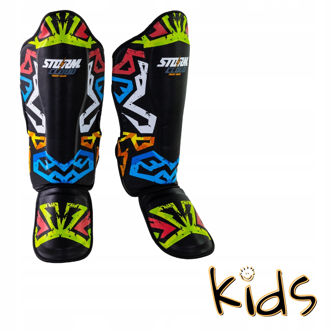 StormCloud Ochraniacze na Piszczele i Stopy dla Dzieci Lynx Aztech Junior M