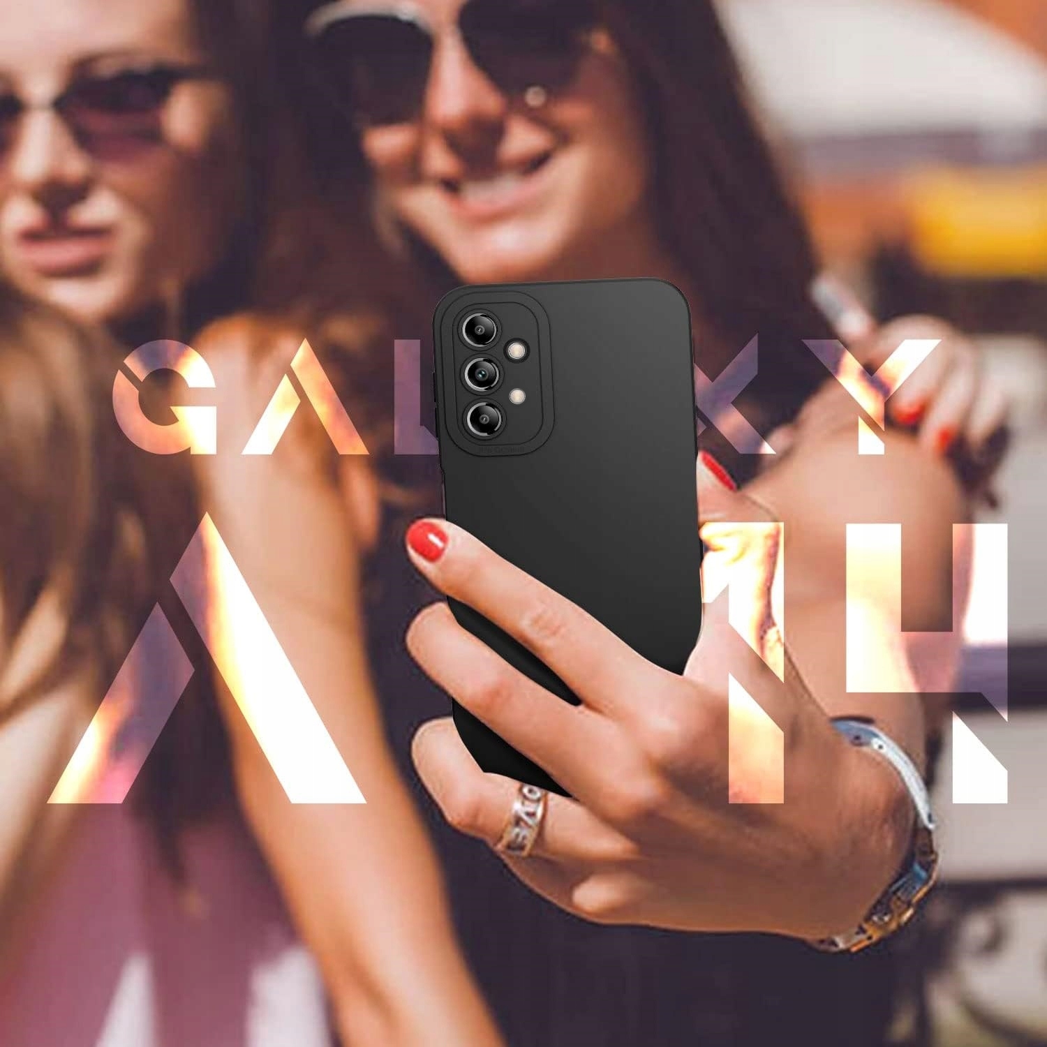 Etui SILIKON SOFT do SAMSUNG A52s 5G / A52 +SZKŁO Marka Inna