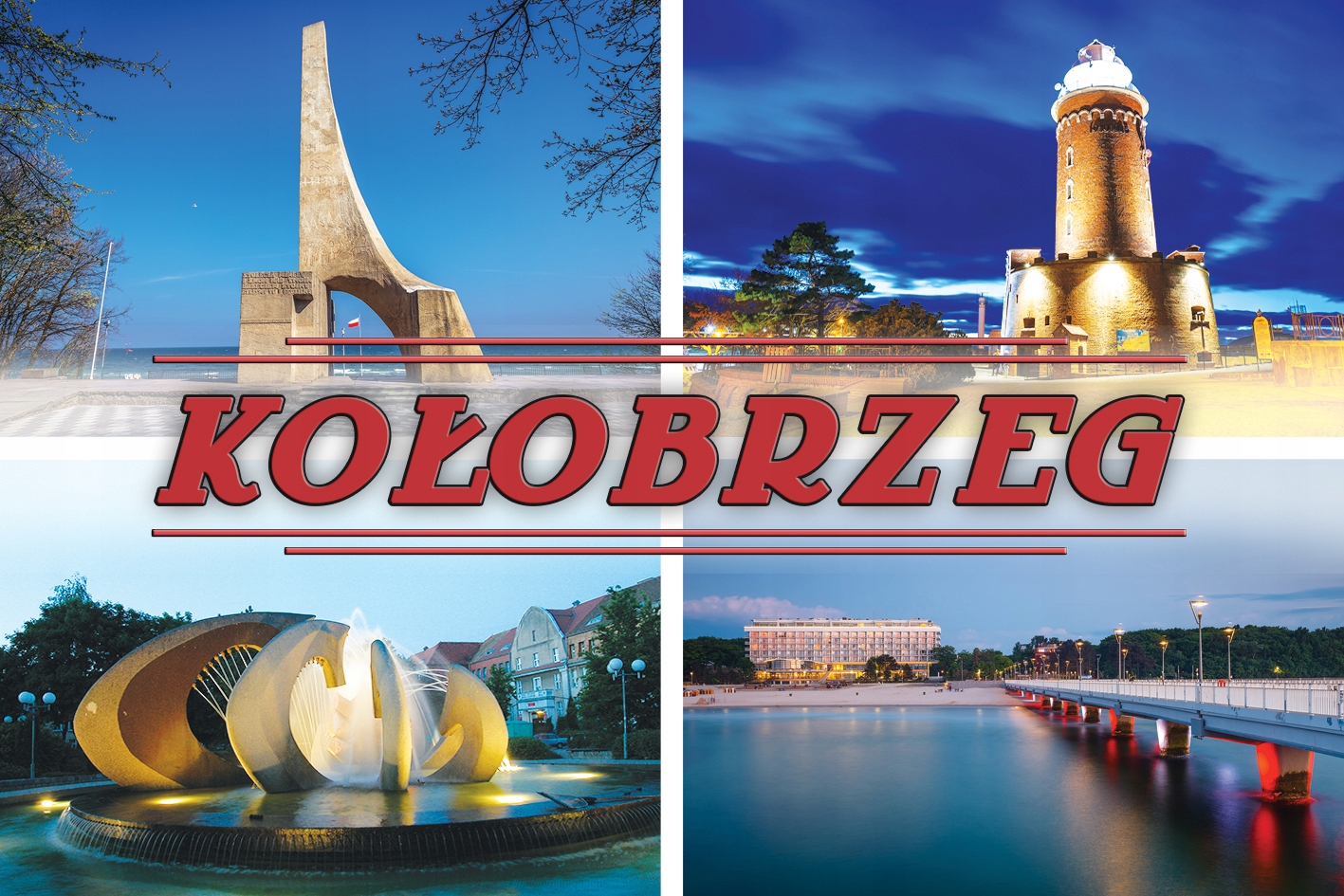 

Magnesy na lodówkę miasta Polski - Kołobrzeg