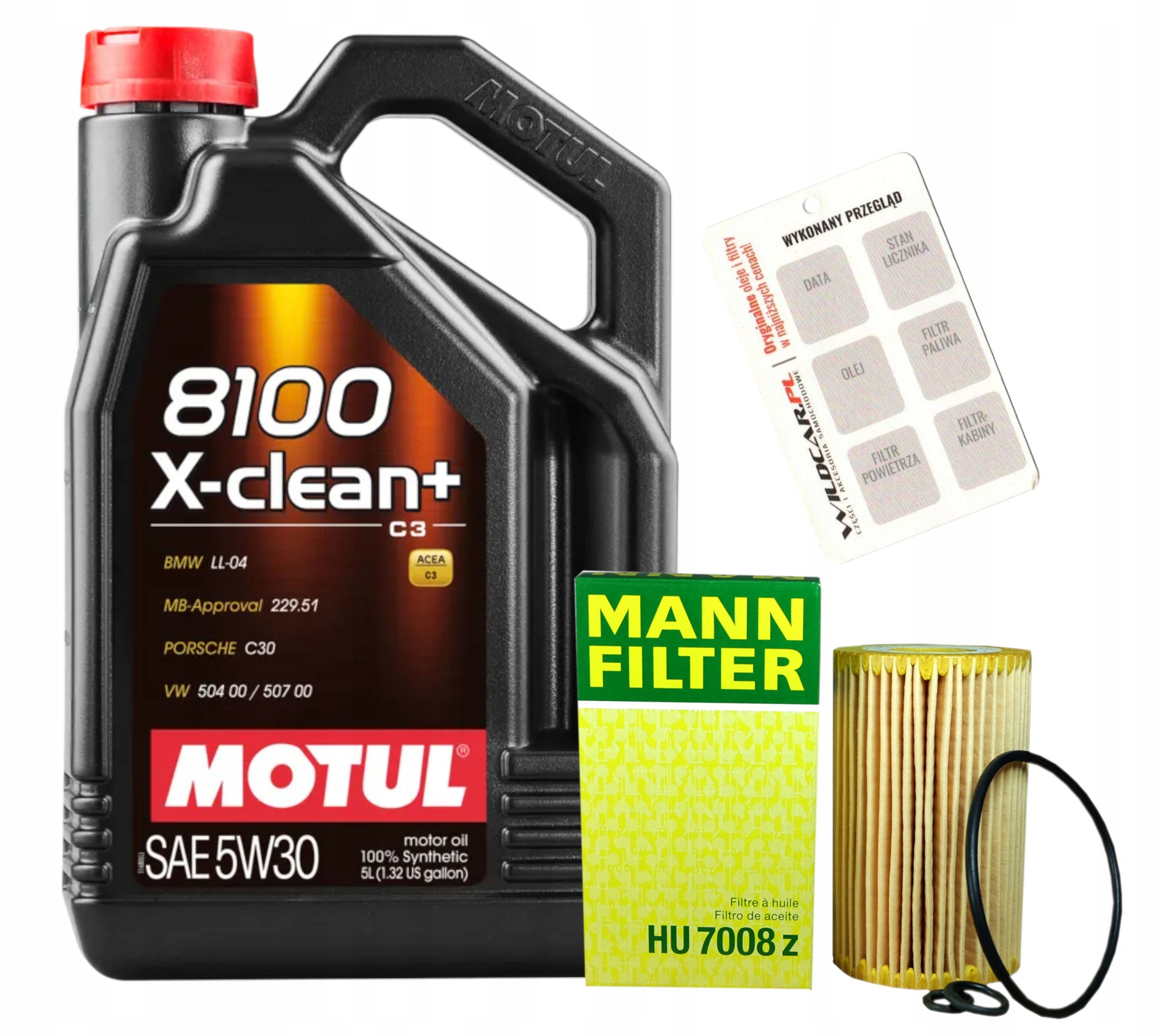 Filter olej 5W30 Audi Seat Škoda Vw 1.6 2.0 Tdi