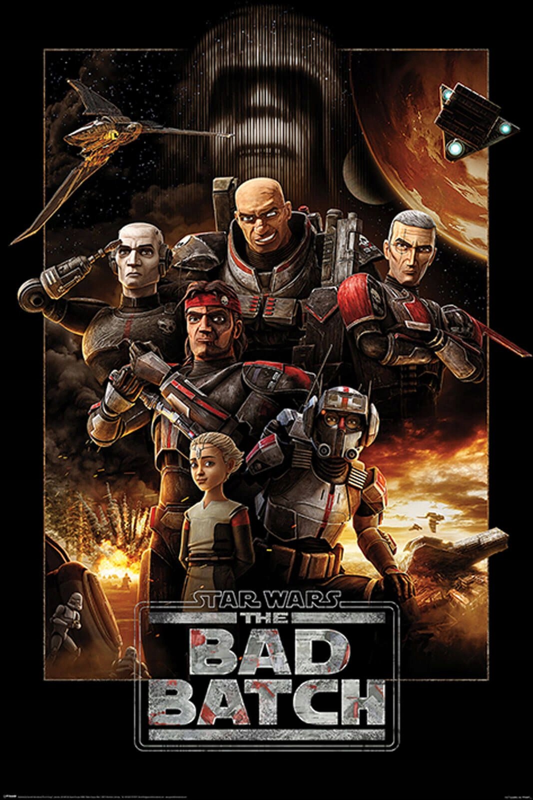 

Star Wars The Bad Batch plakat 61x91,5 cm