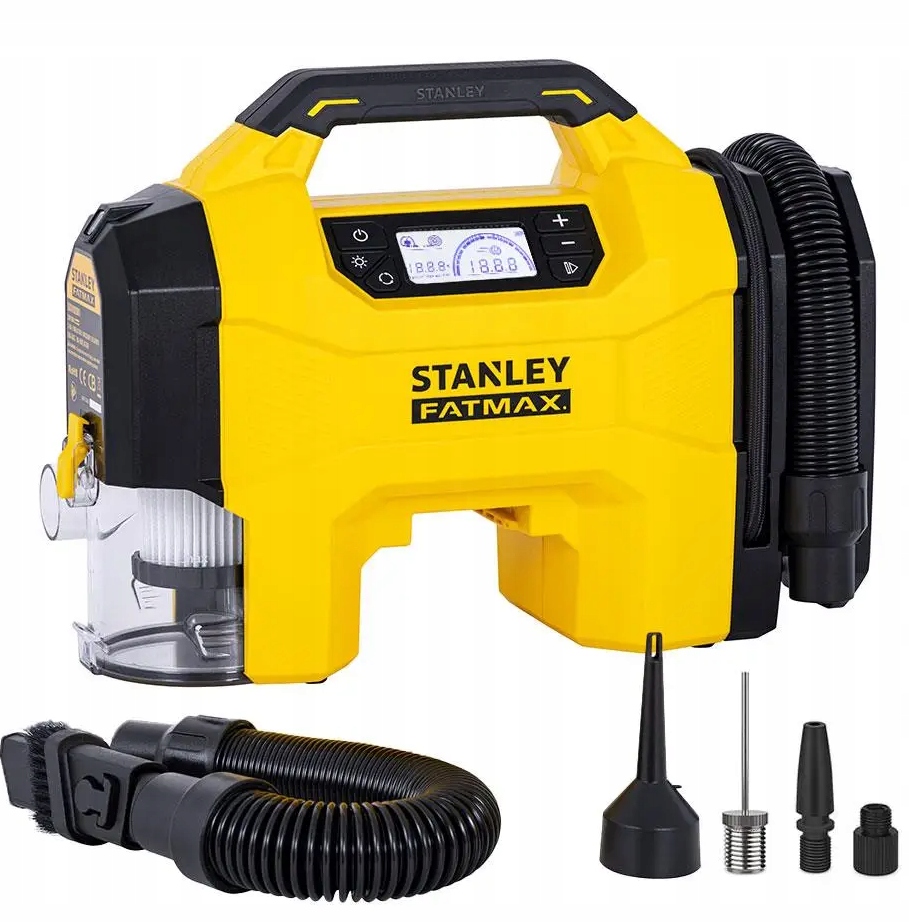 Stanley SXV102001 3 w 1 kompresor odkurzacz dmuchawa 12V 18V 20V Fatmax