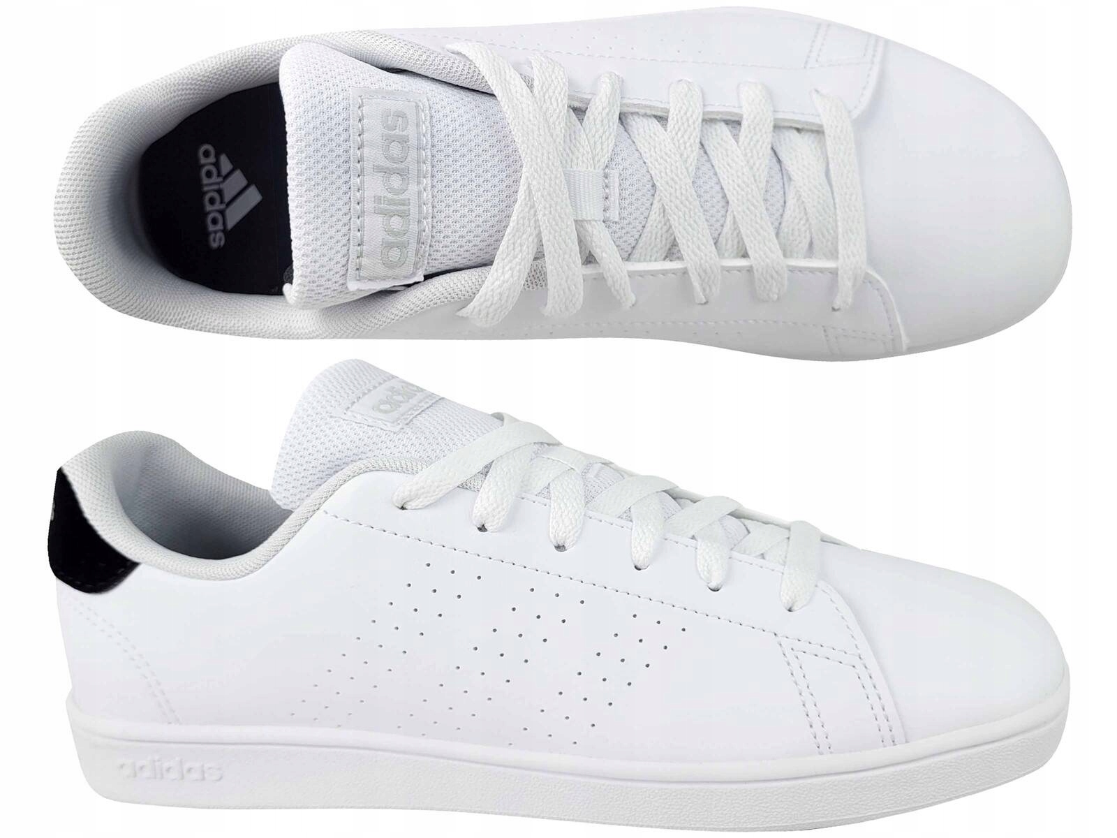 Adidas Advantage K IG2510 Stan Smith Buty Dziecięce Trampki Tenisówki Białe
