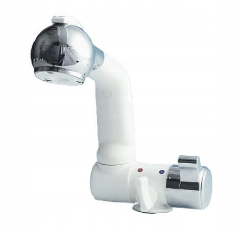 Kohoutek Prestige, teplá a studená barva, bílý chrom Comet