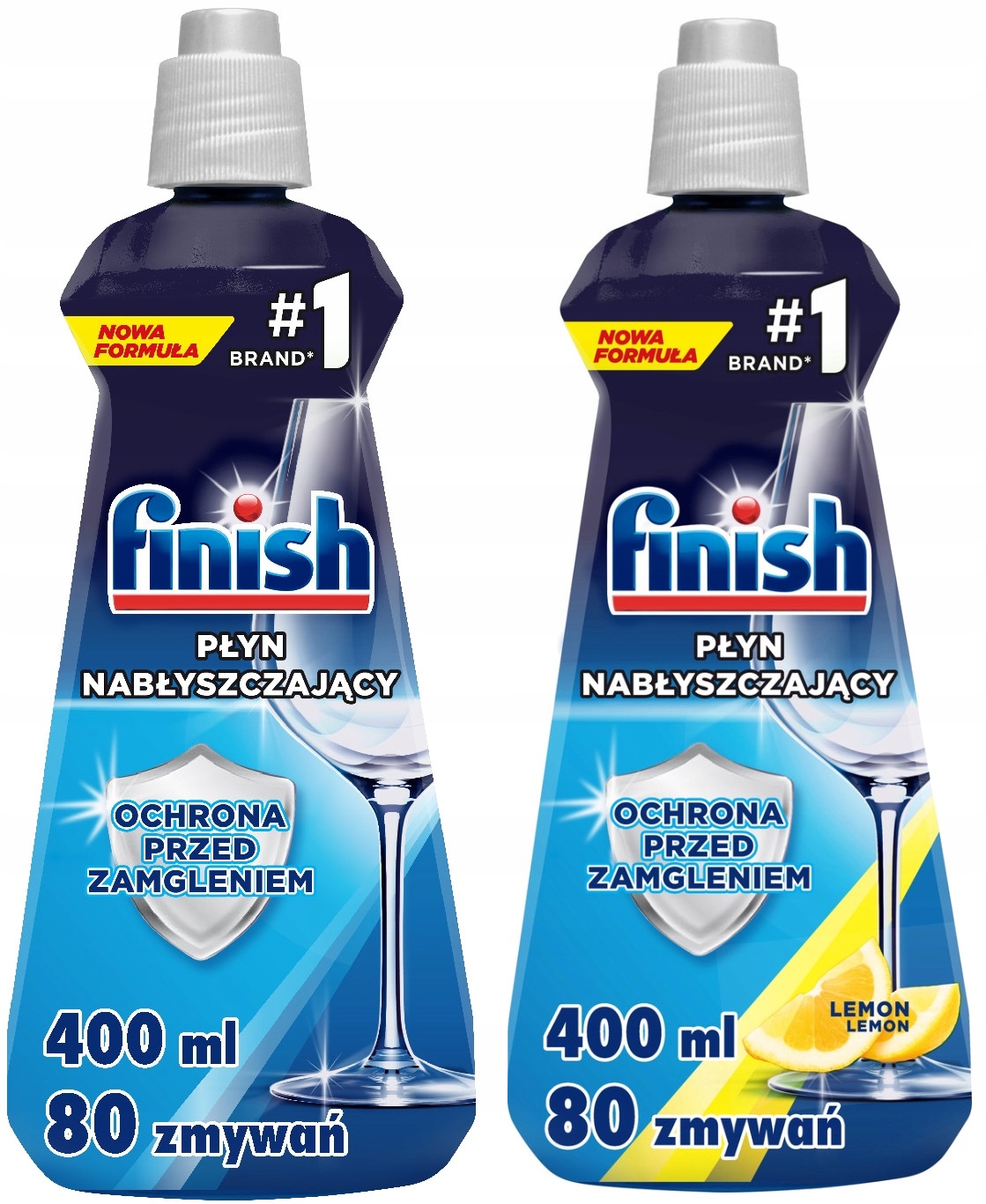 

Finish Płyn Nabłyszczacz regularny+cytrynowy 400ml
