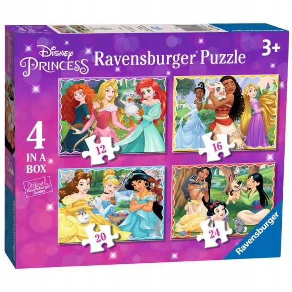 

Puzzle 4w1: Księżniczki Disney (030798)