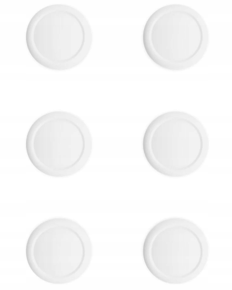 Opravné Gumičky Skull&co Plastik pro Joy-con Switch Oled Bílé