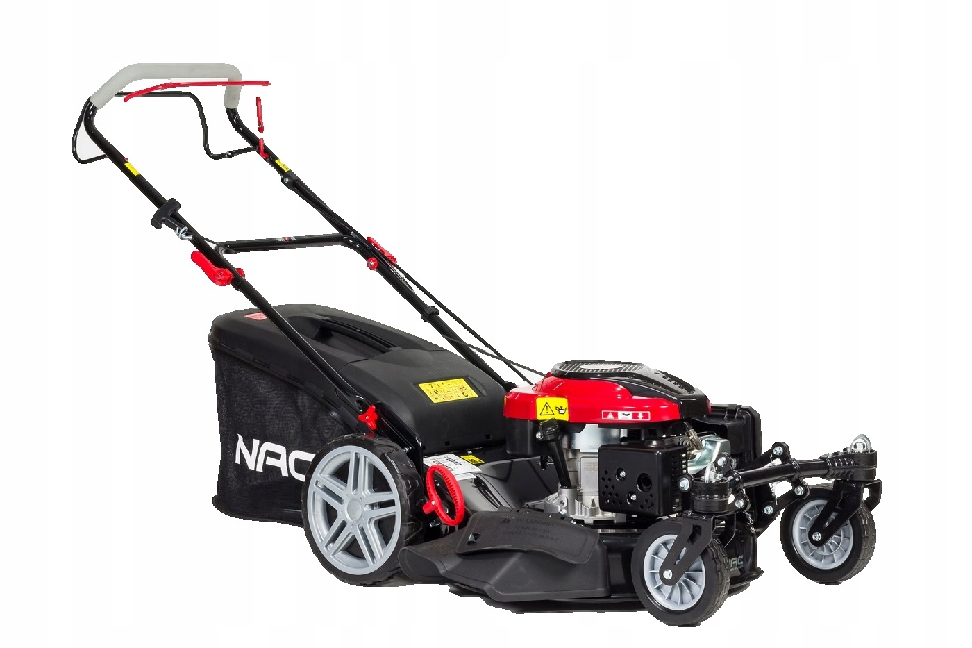 Kosiarka Spalinowa z napędem Nac Loncin 196 cm3 56 cm Kosz 75l Skrętne Koła