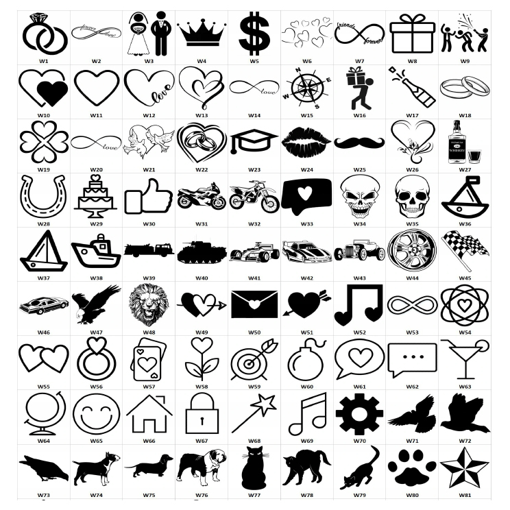 Spinki do mankietów z grawerem TWÓJ TEKST +GRAFIKA Kod producenta Spinki z grawerem