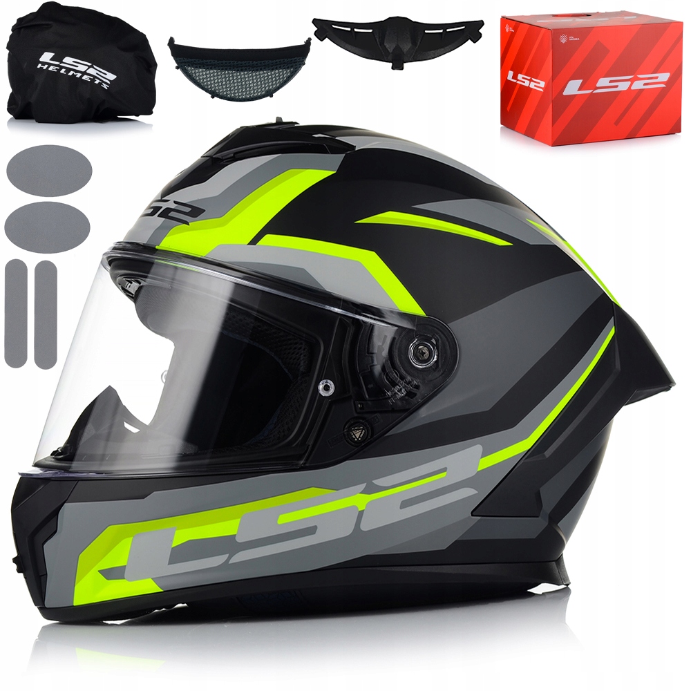 Motocyklová Prilba LS2 FF820 Rapid III Hyper Systém Pinlock Ecer 22.06