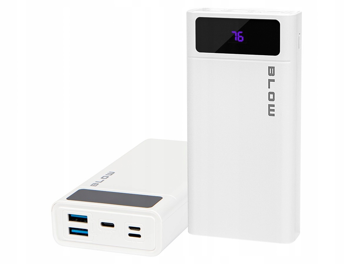 Blow PowerBank PB20E Qc+pd 20W 20000mAh osvětlení bílá