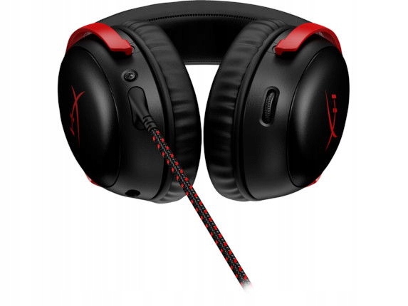 Hp HyperX Cloud III Anc Jack Drát Černá-červená