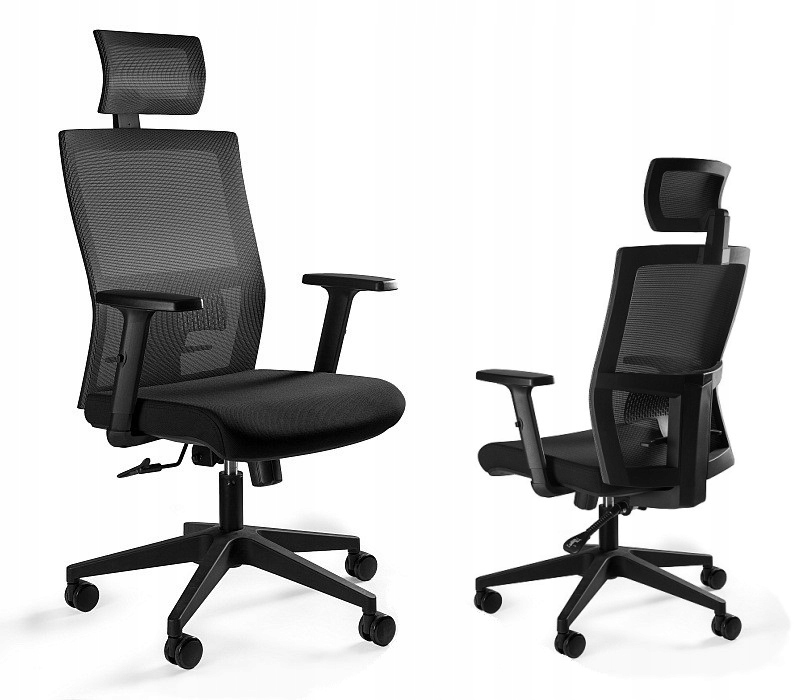 Obrotowy fotel Task biuro ergonomia