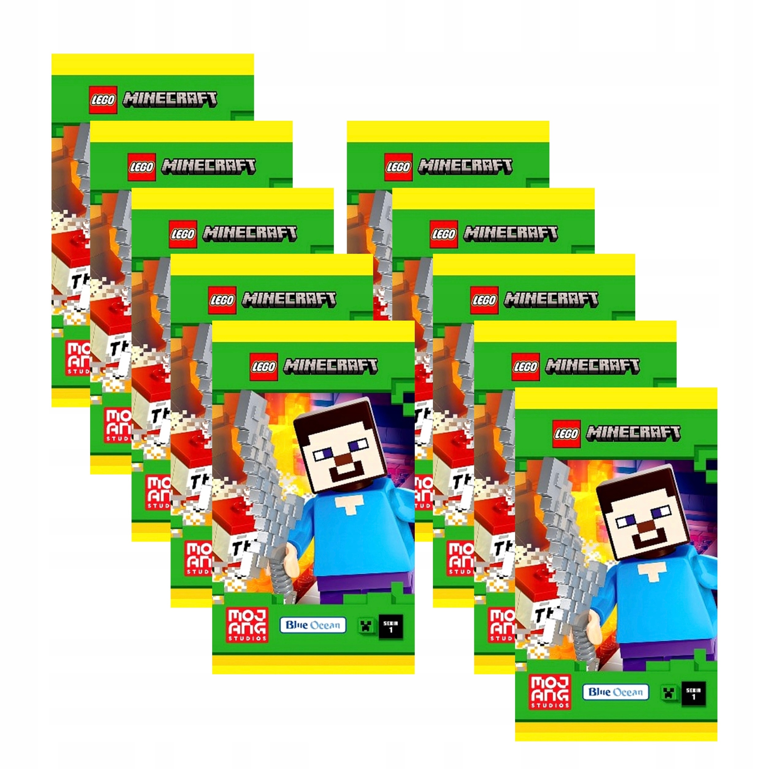 LEGO Minecraft Saszetka 6 Karty Seria 1