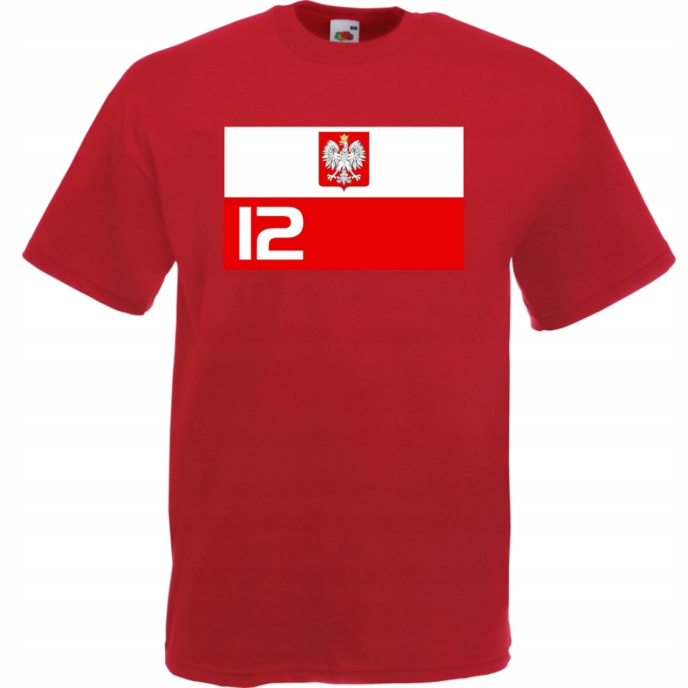 

Koszulka kibica Polska reprezentacja XL ceglana cz