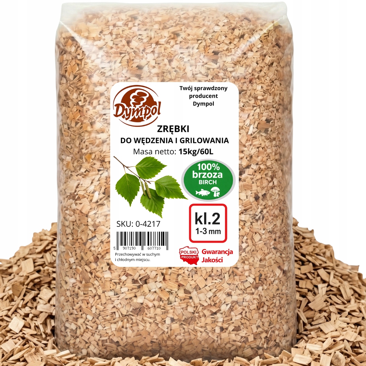 Štěpky Bříza Pro Uzení V Udírně Borniak Kl 02 15 kg Ekologické