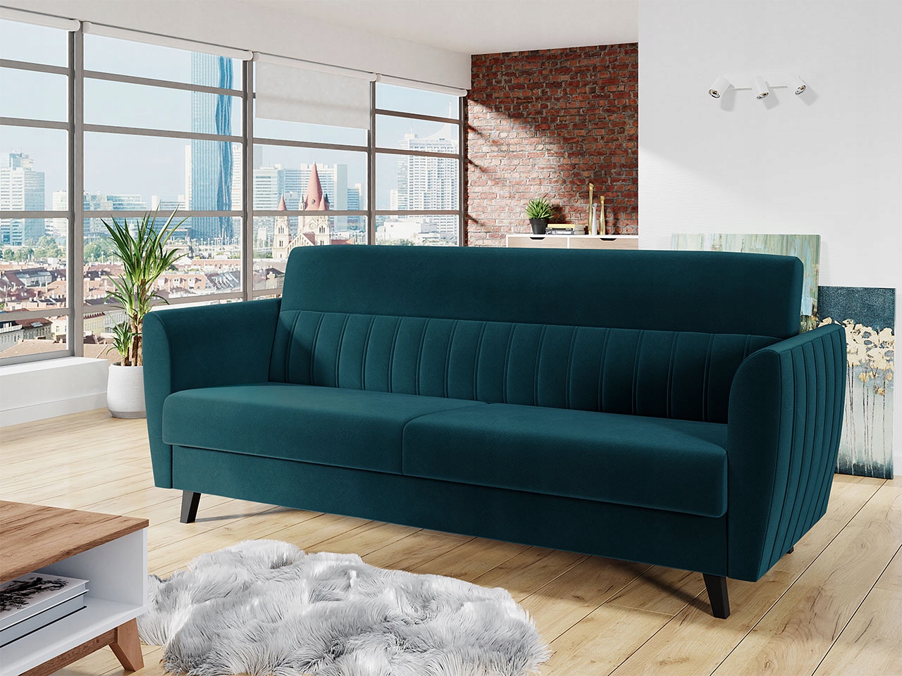 

rozkładana Kanapa do salonu Azaria III 3-osobowa