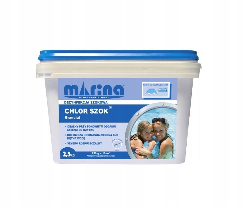 

Marina Chlor szok granulat 2.5 Kg
