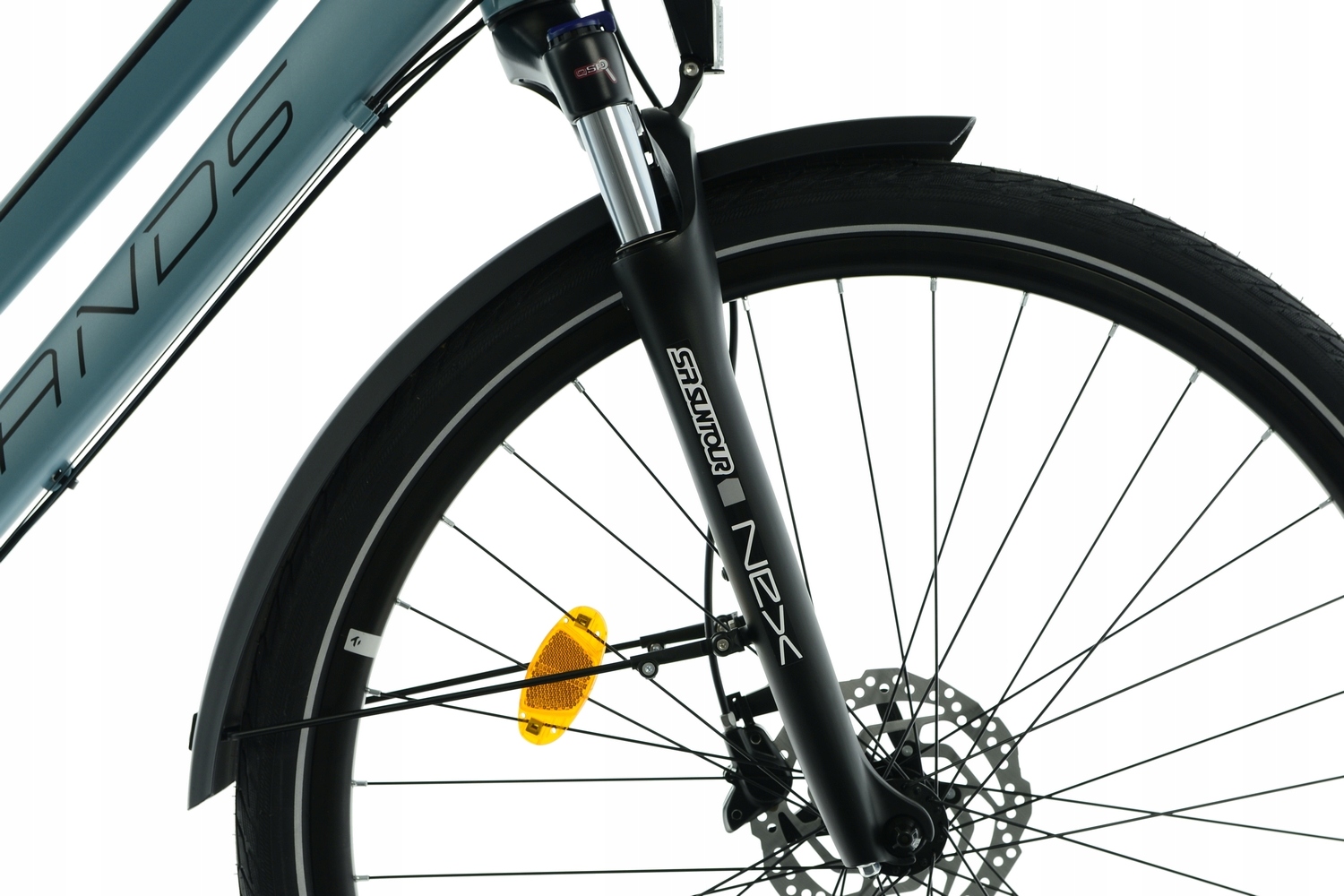 Rower Trekkingowy Kands 28 Verso V2 r19' błękit CUES SHIMANO HYDRAULIKAr25D