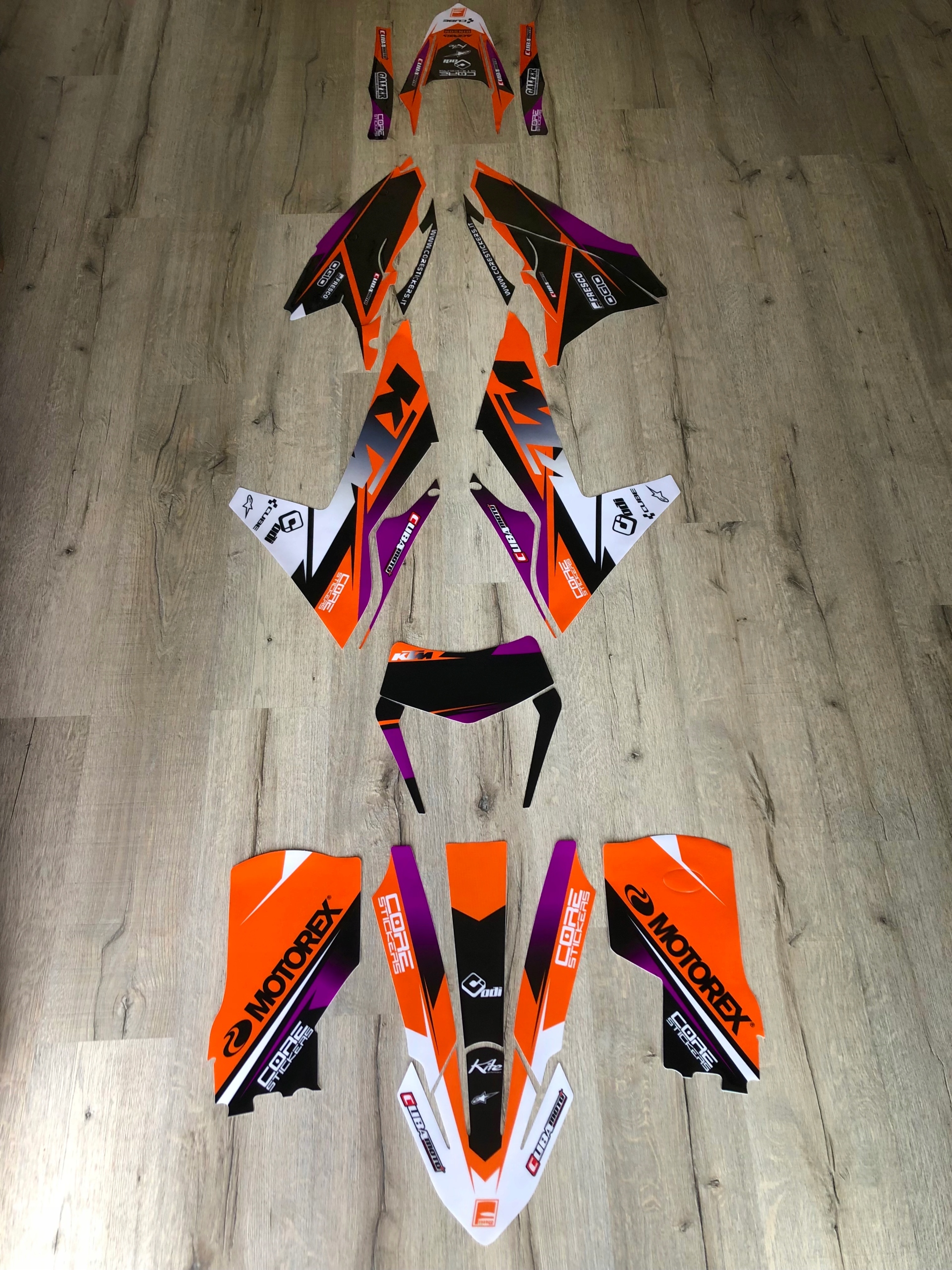 Ktm Exc Exc-f 24-25 dyha z Talianska Core Cubamoto