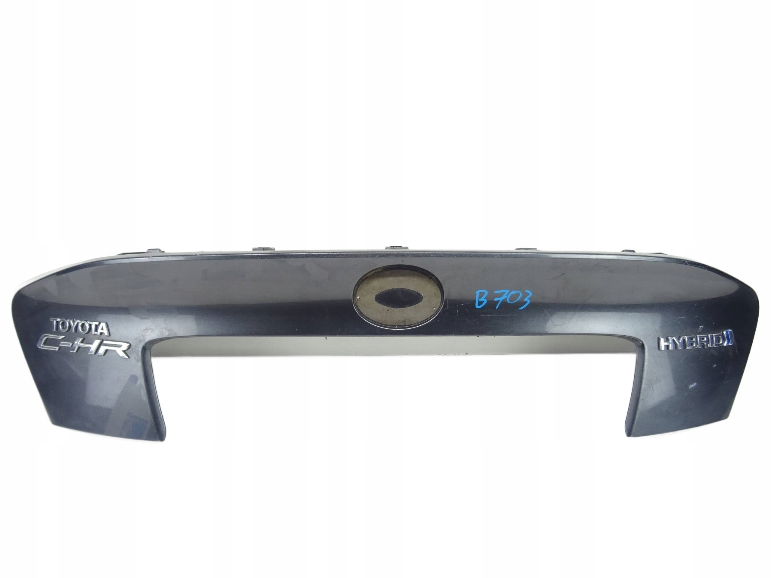 TOYOTA CHR C-HR cap bonnet logo rear part