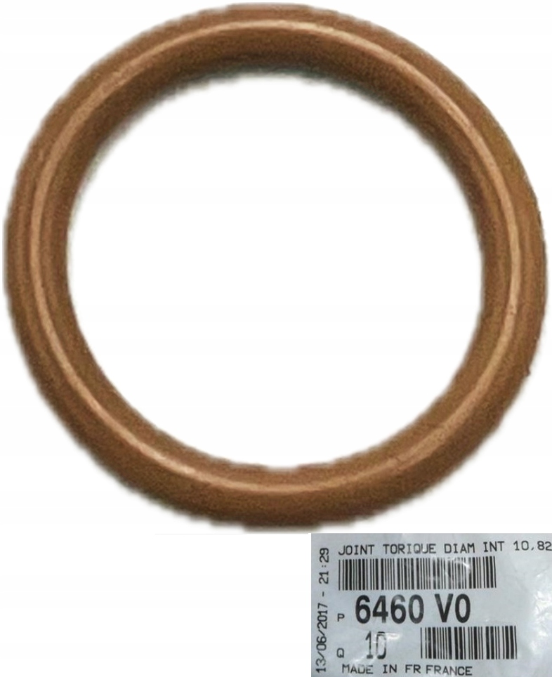 ORING USZCZELKA PRZEWODU KLIMATYZACJI CITROEN PEUGEOT FIAT OE 6460 V0 Producent części Opel OE