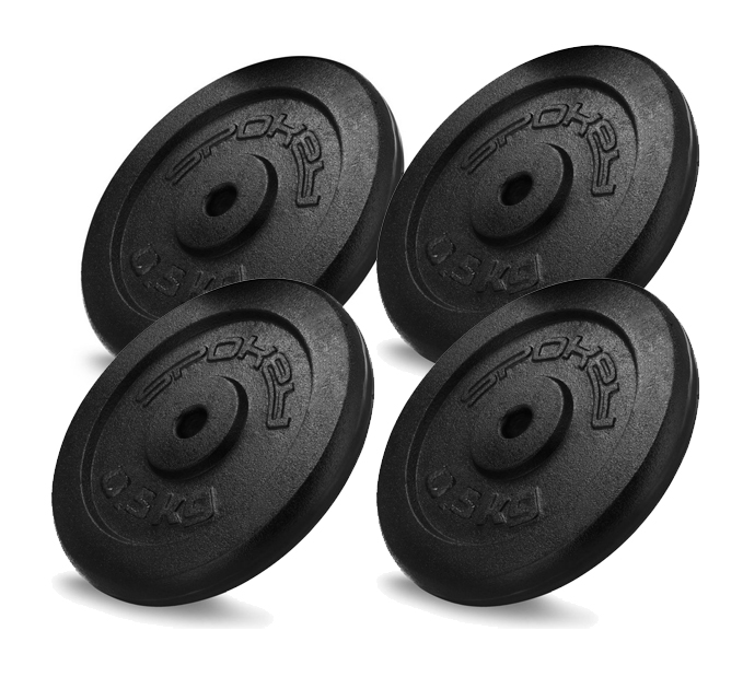 

Obciążenie Żeliwne Spokey Sinis 4 x 0,5KG Zestaw