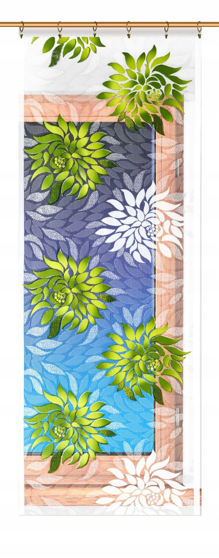 

Mg Panel Piwonie 4370 Biały Zielony szer 60cm Nowy