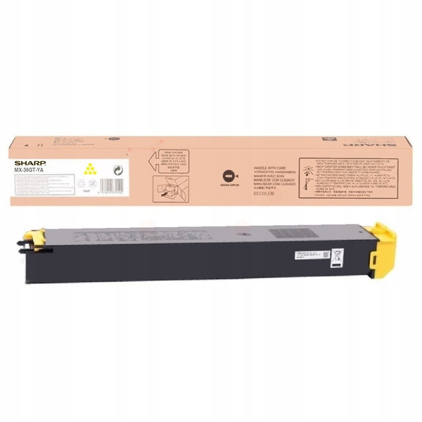 Originální toner Sharp MX36GTYA žlutý (yellow)