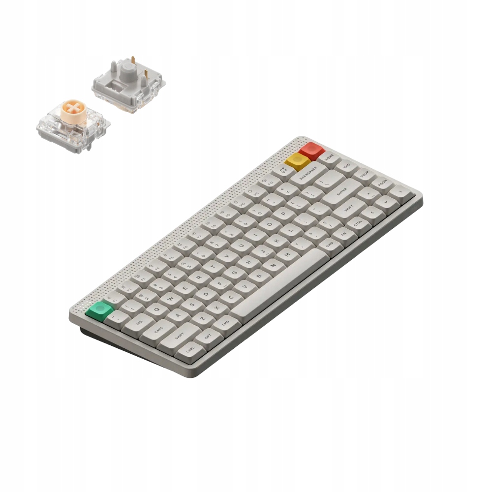 NuPhy Node 75 Klawiatura Bezprzewodowa Niskoprofilowa Mechaniczna Biała