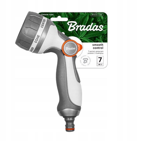 

Bradas Pistolet 7-FUNKCYJNY Smooth Cont White Line