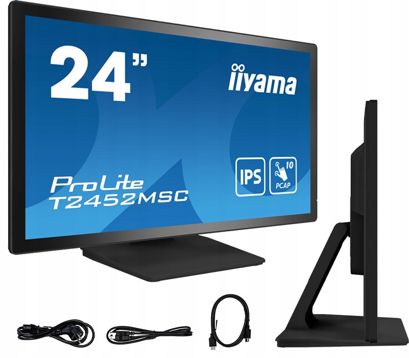 Dotykový monitor iiyama ProLite T2452MSC-B1 24 Ips Led 10 dotykových bodů