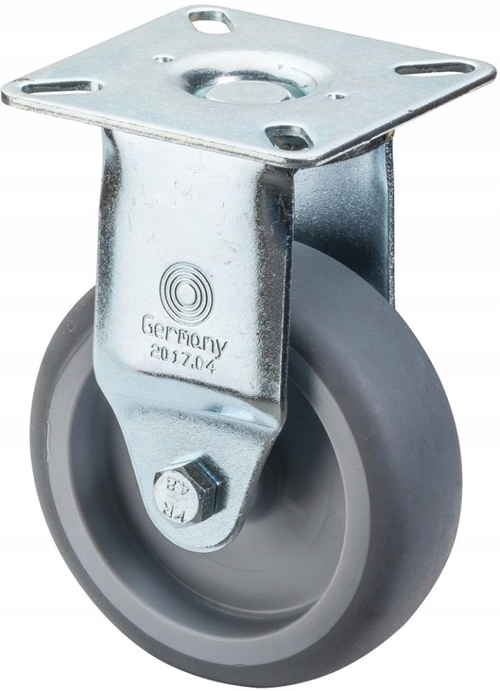 

Kółko koło obrotowe stałe gumowe wózka 50mm 50kg