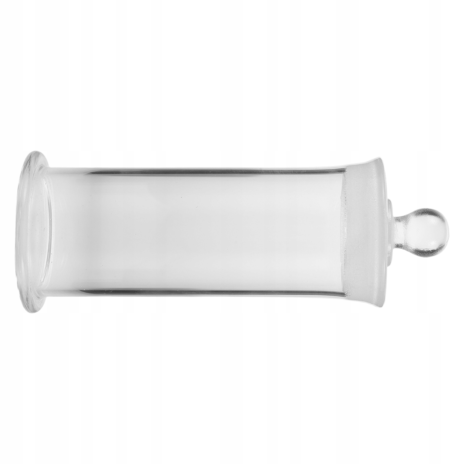 SZKLANY POJEMNIK NA PRÓBKI Z HERMETYCZNĄ POKRYWKĄ DO LABORATORIUM