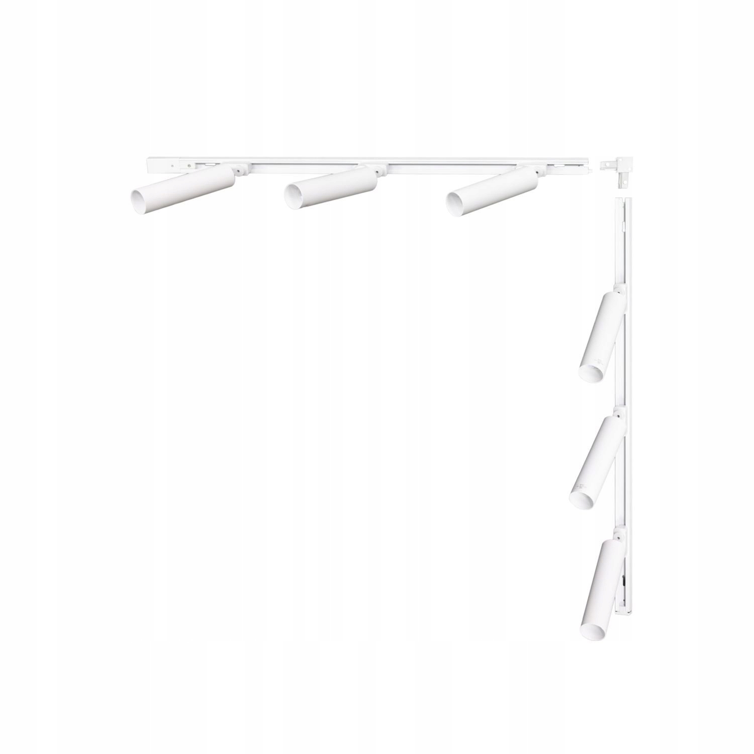 Koľajnicový set L biely 1x1 m s 1-fázovými reflektormi 3578 Zuma Line