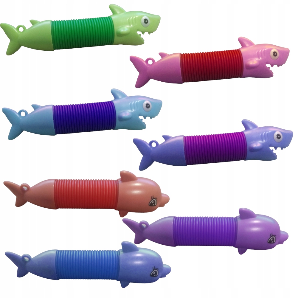 RURKA POP TUBE ROZCIAGLIWA TUBA SENSORYCZNA DELFIN Rodzaj gniotki