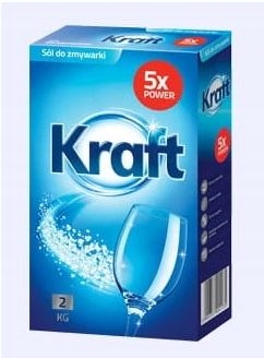 

Sól do zmywarki gruboziarnista Kraft 2 kg Wydajna